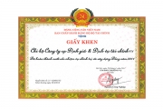Giấy khen Đảng bộ Bộ Tài chính 2011